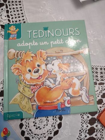 Livre Tedinours adopte un petit chien 🐕