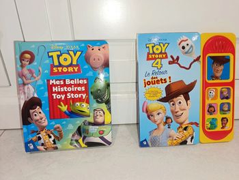 Lot de 2 livres toy story