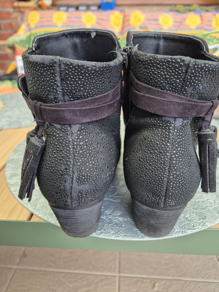 Bottines  daim - photo numéro 4