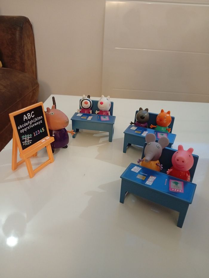 Jeu maîtresse Peppa pig