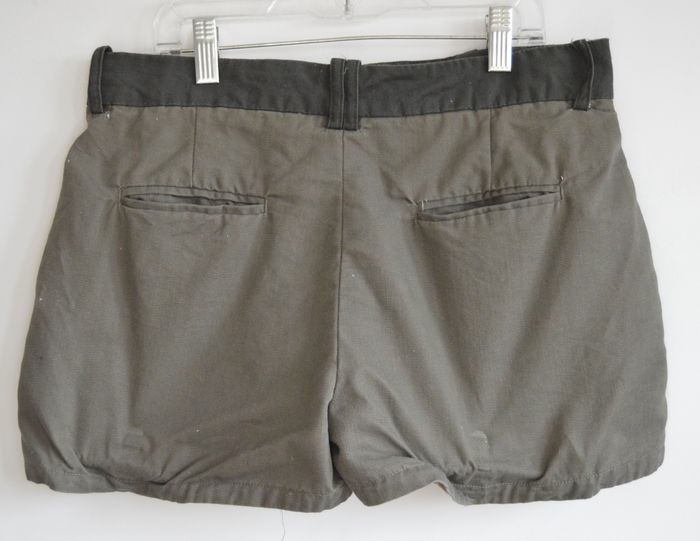 Short bicolore Zara Woman taille S – poches contrastées – coupe structurée - photo numéro 2