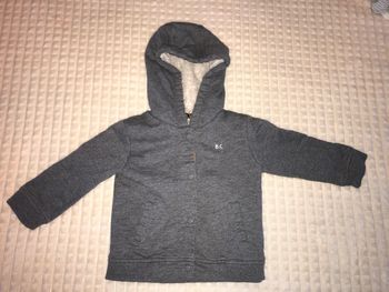 veste fourrée bout'chou 12 mois