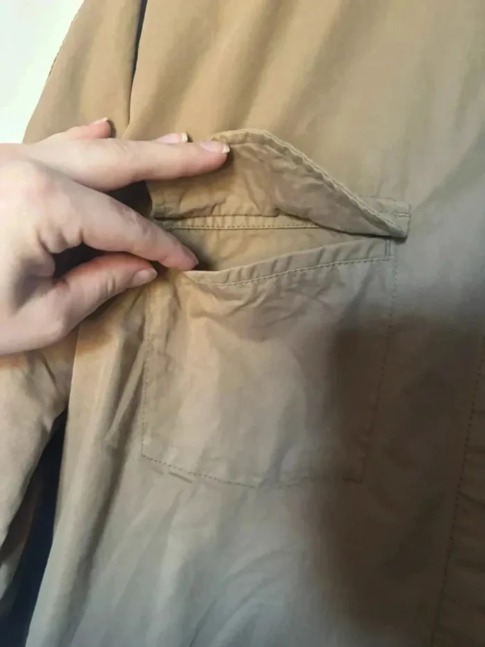 Chemise large  / robe casual manche 3/4 Zara 34-40 - photo numéro 6