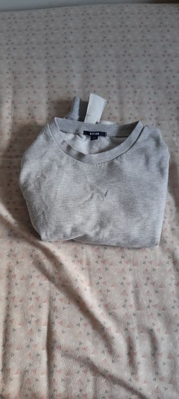 Pull gris kiabi