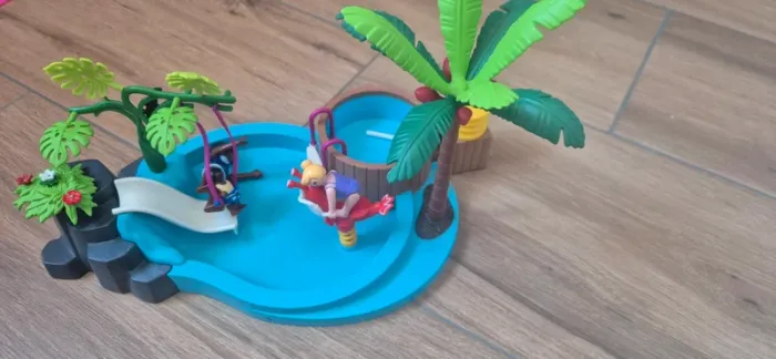 Playmobil famille fun 70611 piscine - photo numéro 7