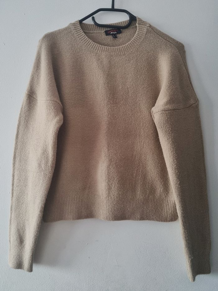 Pull  marron clair
