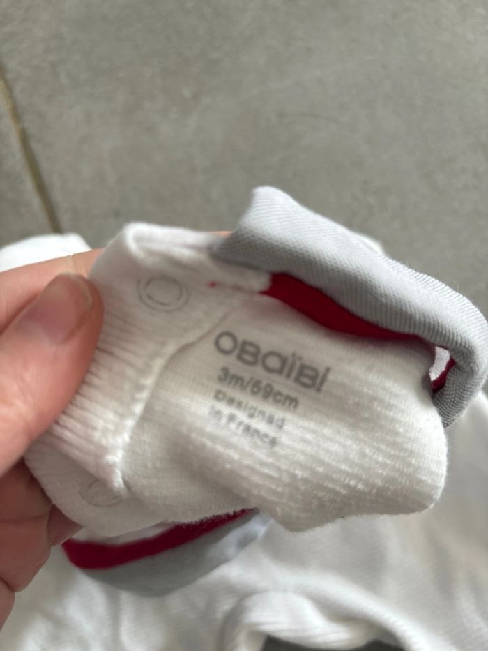 Pyjama « amour de petit garçon » - photo numéro 3