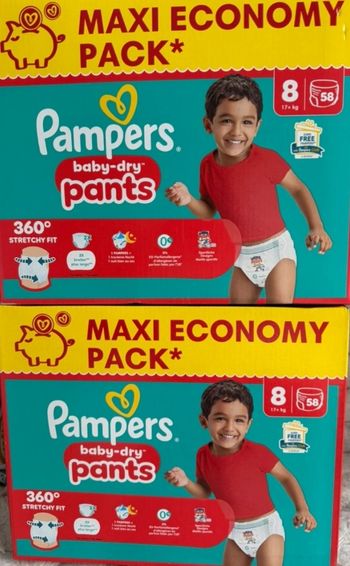 Couches Pampers 