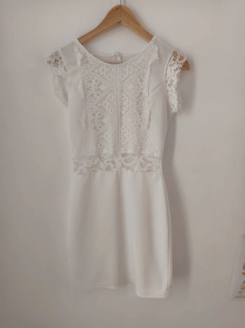 Robe blanche/crème