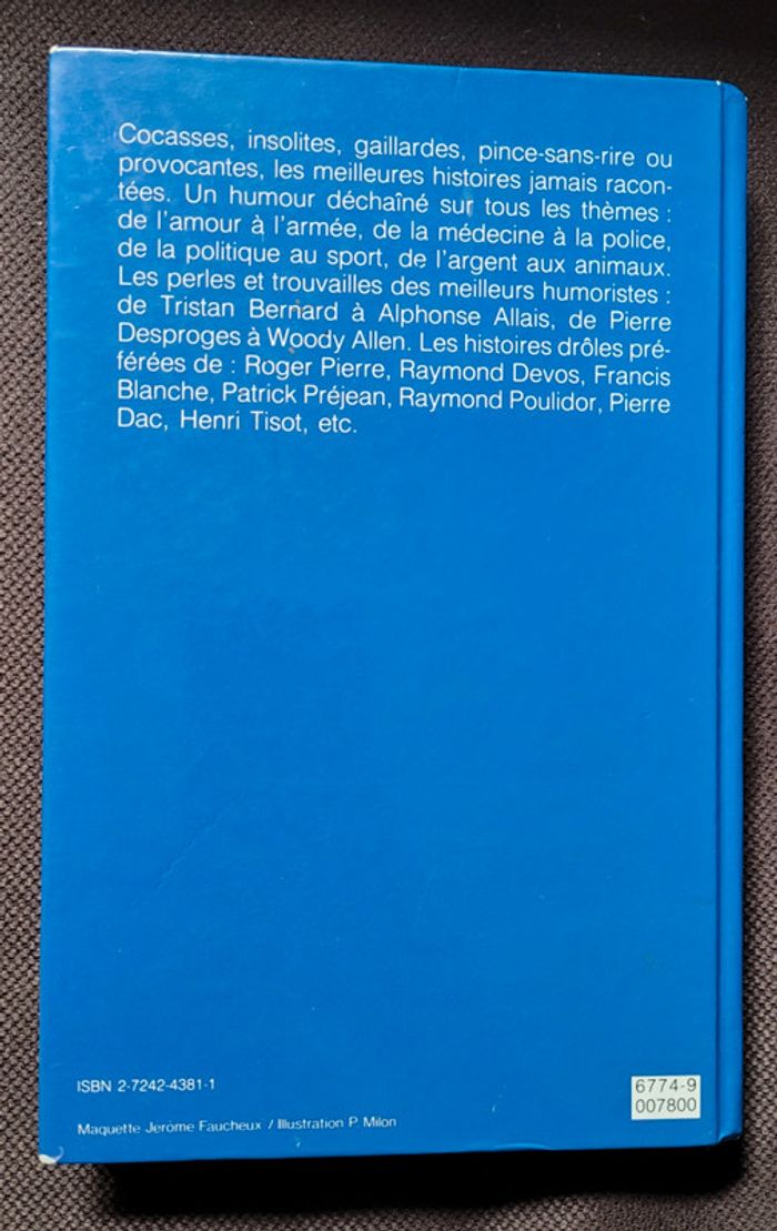 Livre "A hurler de rire" - photo numéro 2