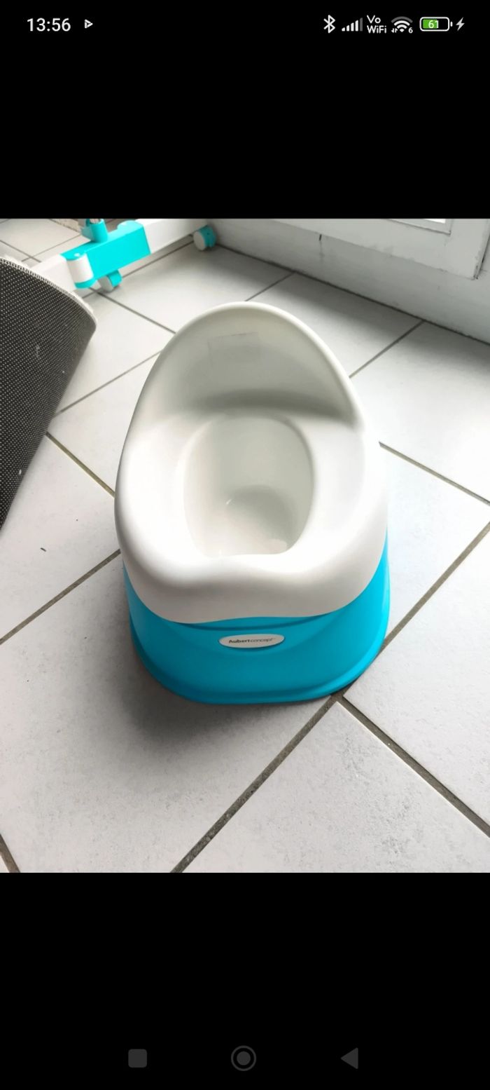 Pot toilette bébé