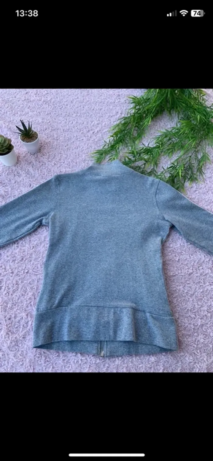 Gilet gris - photo numéro 5