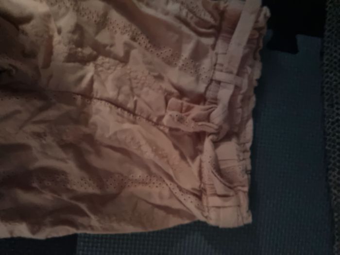 Pantalon avec fleurs brodée 12mois - photo numéro 4