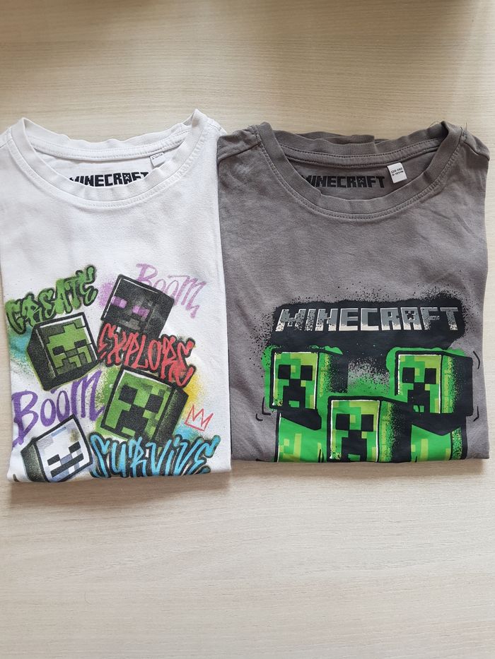 Tshirt Minecraft - photo numéro 3