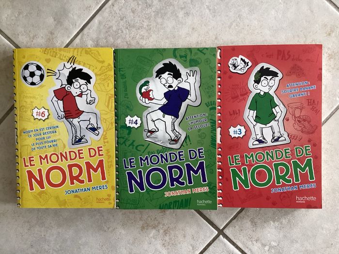 Lot livres enfants, ados: Le monde de Norm