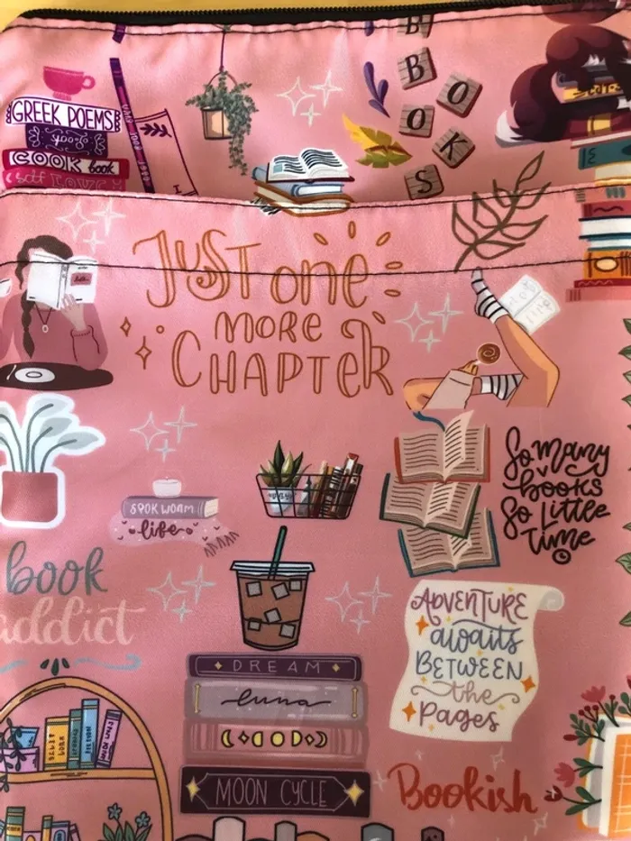 Pochette livres/liseuse bookish book addict 📚 - photo numéro 2