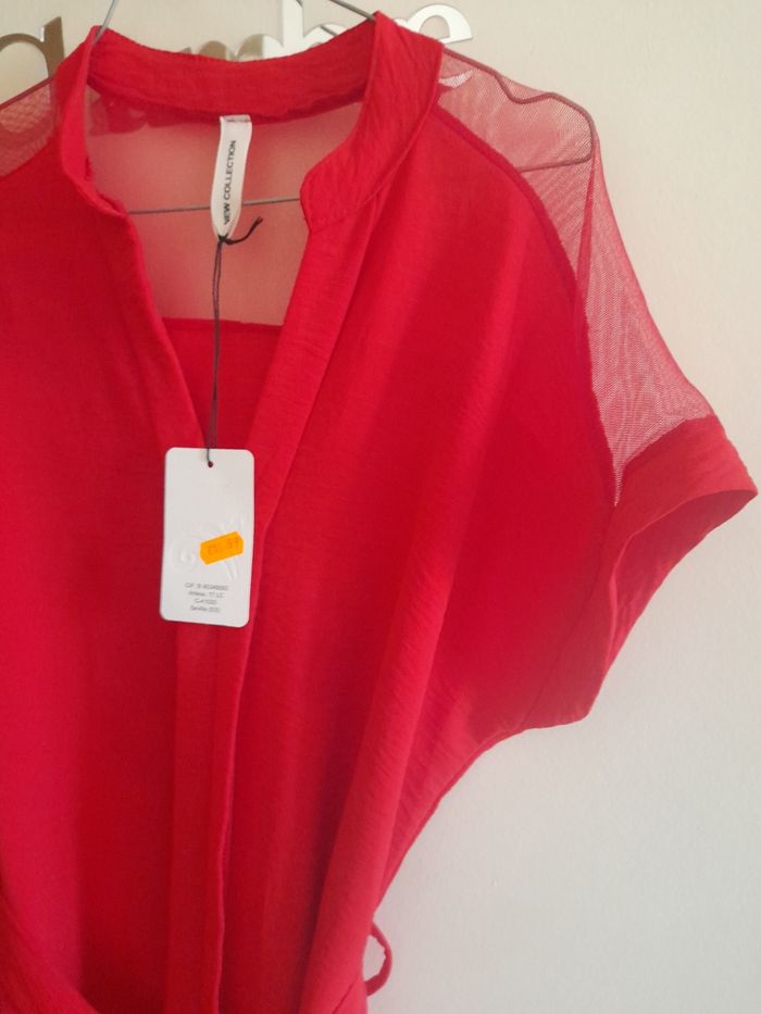 Belle robe rouge neu e taille unique - photo numéro 2