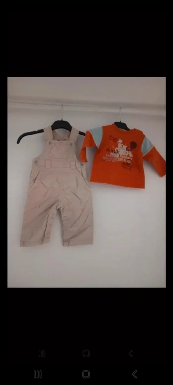 Lot vêtements bebe taille 9mois - photo numéro 6