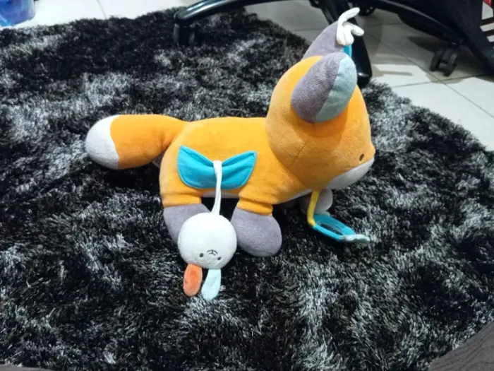 Peluche d'éveil renard Nature et Découvertes - photo numéro 6