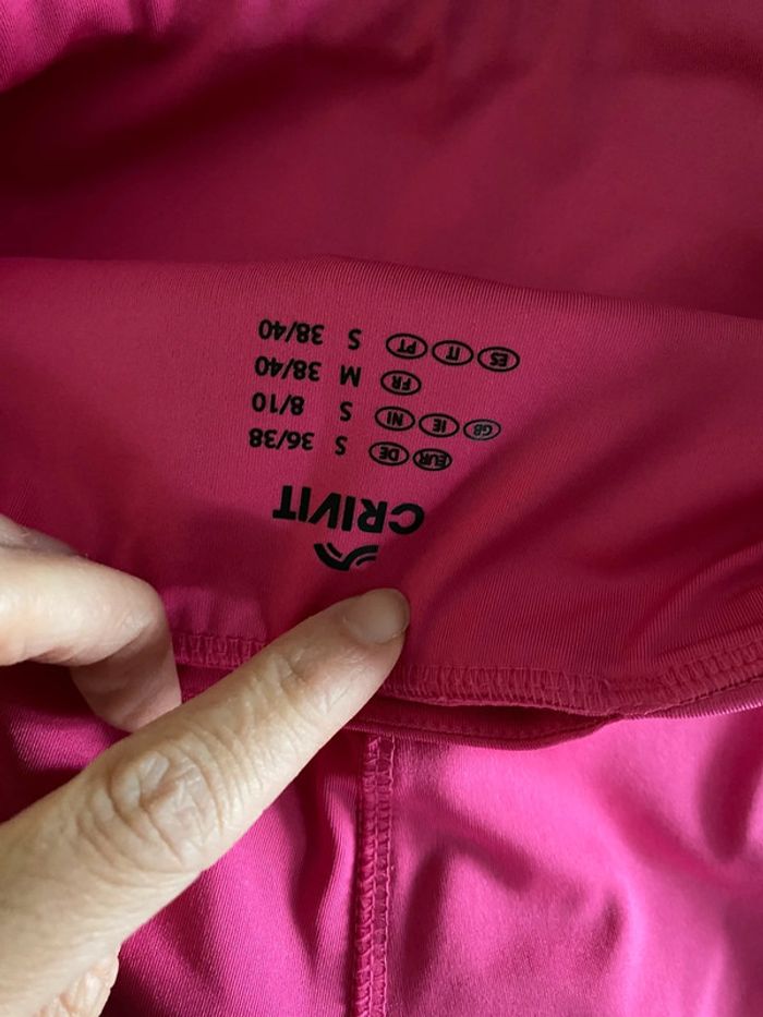 Legging de sport rose Crivit Taille 38/40 - photo numéro 4