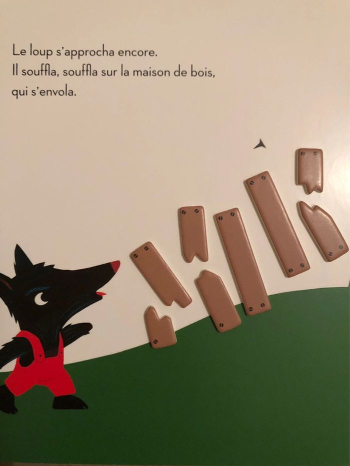 Livre à formes Les trois petits cochons Éditions Milan 2+ - photo numéro 6