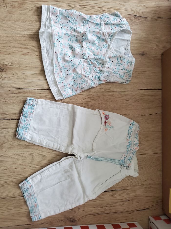 Lot de 16 vêtements fille taille 9 mois - photo numéro 7