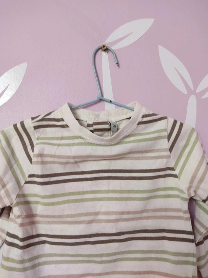 T-shirt manches longues 12 mois - photo numéro 2