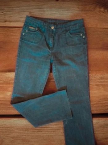 Jean stretch gris noir taille M  38 la city