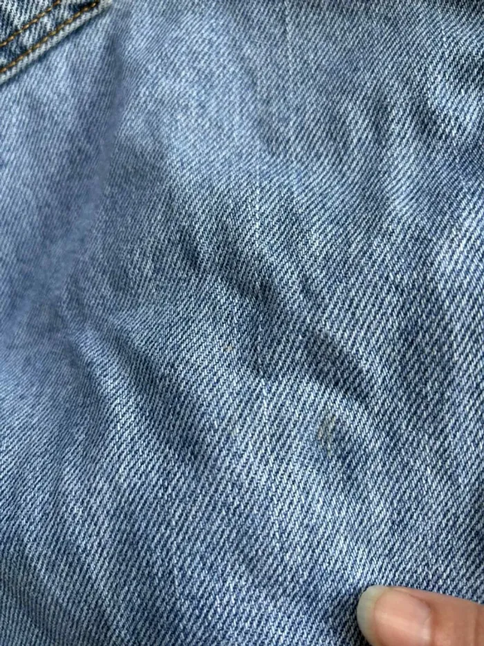 Jean Levi’s 505 Straight Fit droit Homme unisexe bleu clair taille haute 2000s Rare US W38 L32 XL48 - photo numéro 15