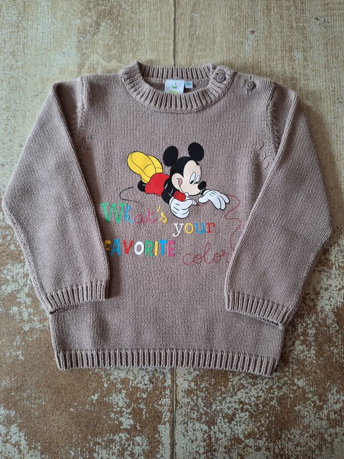 Pull Mickey - 36 mois