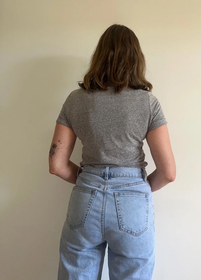 Tee shirt gris « Mauvais Genre » - photo numéro 2