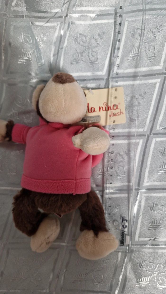 Peluche singe la nina plush - photo numéro 3