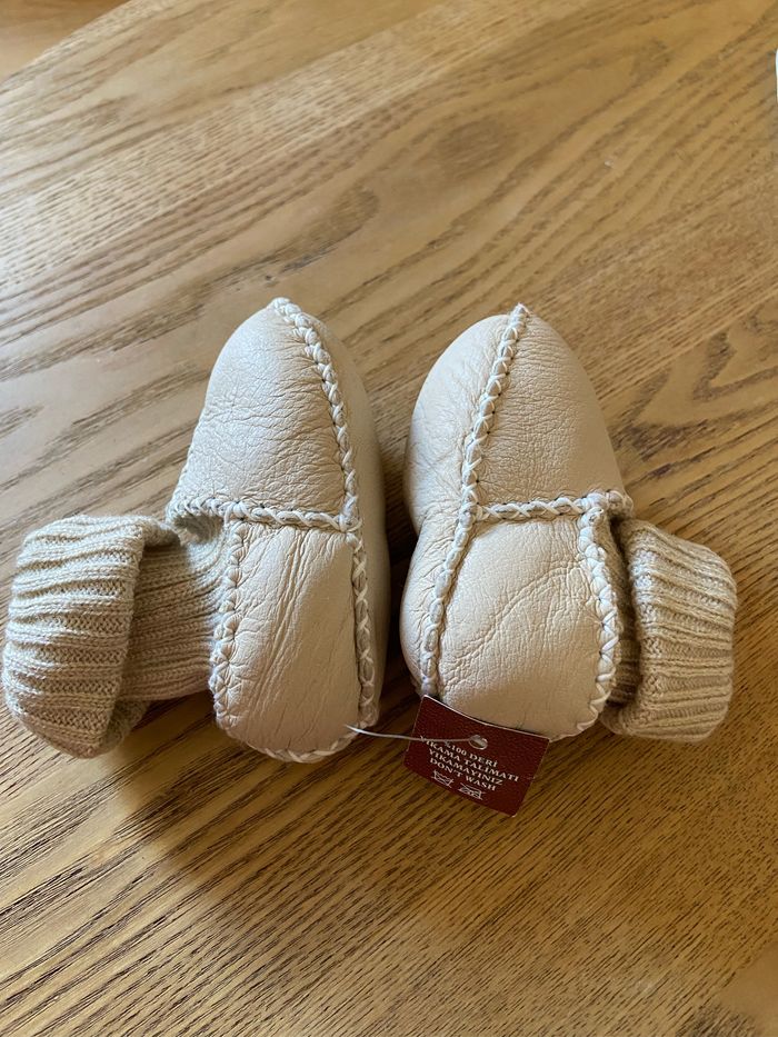 Chaussons cuir - photo numéro 2