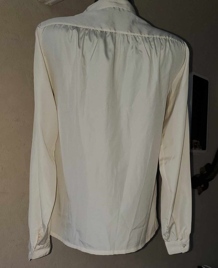 chemise vintage Rodier jaune femme taille 40 - photo numéro 9