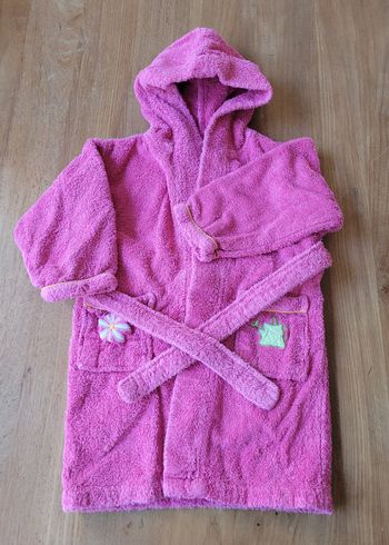 Peignoir Carré Blanc 4 ans