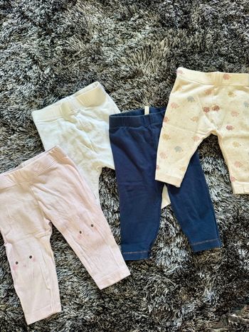 Lot de 4 leggings