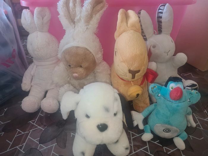 Lot de peluches ou à l'unité