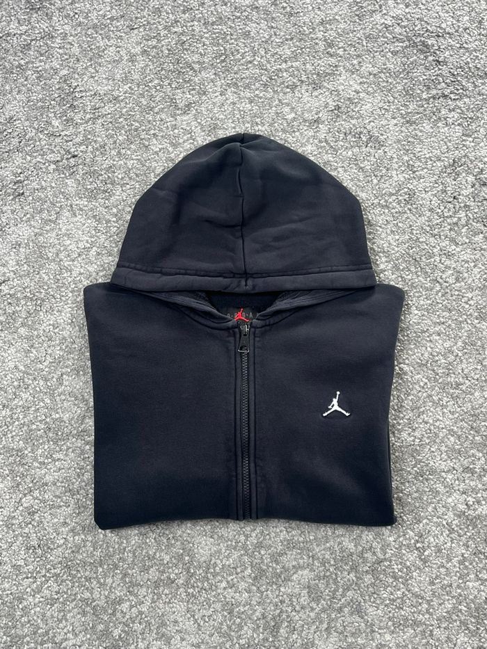 Hoodie Jordan zippé noir - photo numéro 1