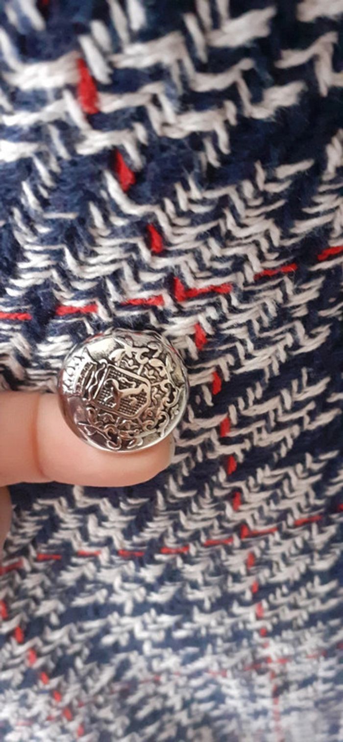 Veste zara effet tweed - photo numéro 4