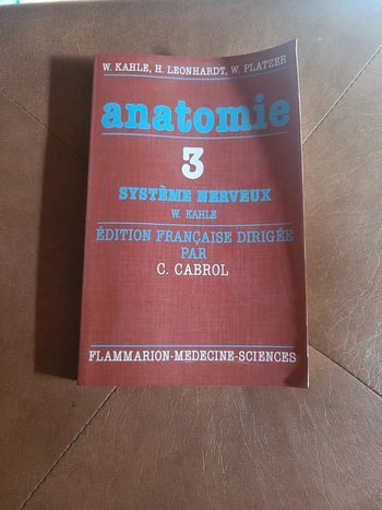 Anatomie 3 système nerveux