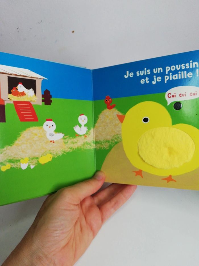 Livre sonore à toucher. Mes animaux de la ferme - photo numéro 4