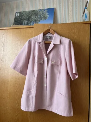 Veste chemise Rose Made in France
