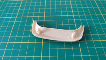 Capote haut de siège pièce détachée miniature Bburago Burago Jaguar type E 1961 1/18 1/18e 1/18ème #