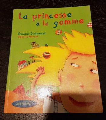 Livre la princesse à la gomme