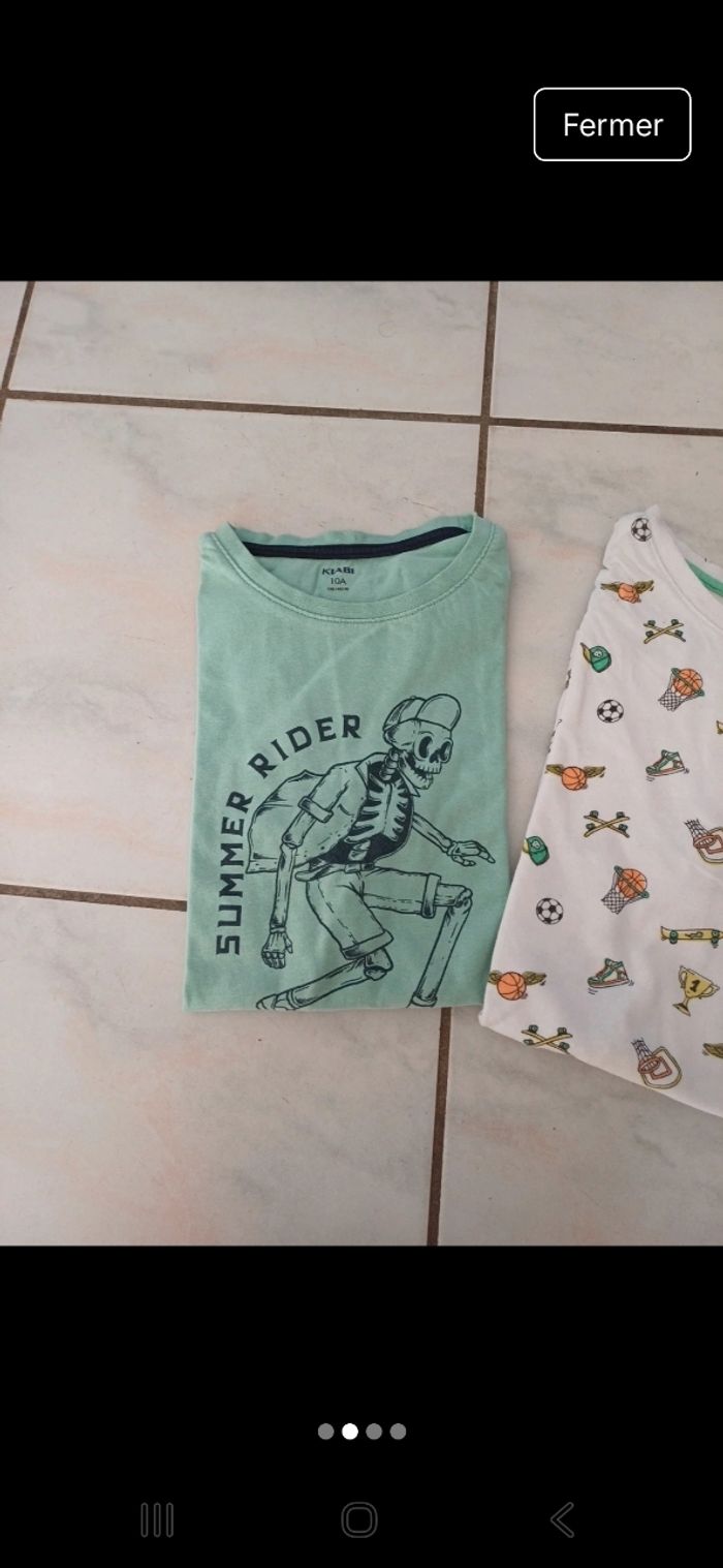 Lot 3 t shirts - photo numéro 2