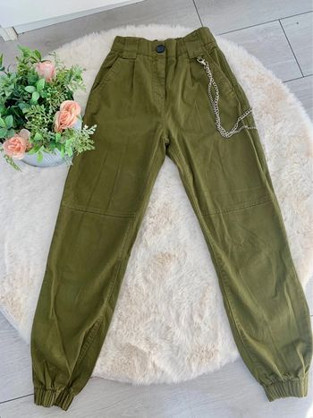 Pantalon cargo kaki
