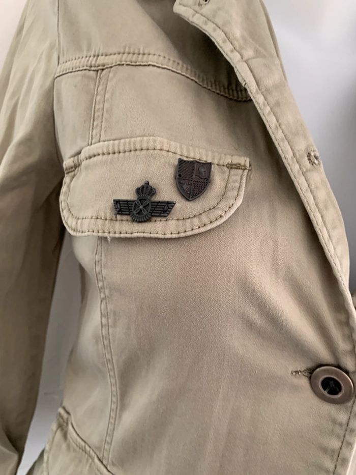 Veste blazer armée TRF (Zara) taille 38 - photo numéro 3