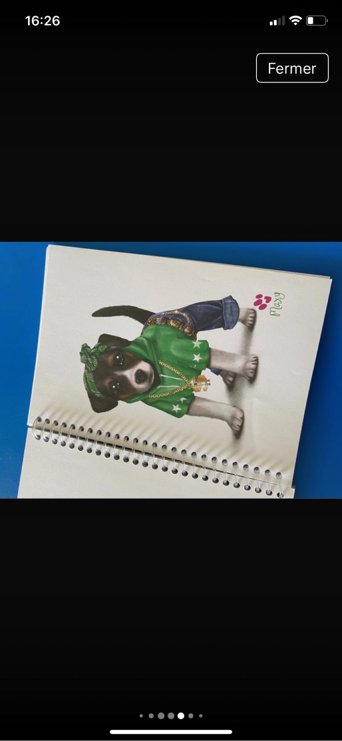 Cahier coloriage dessins Top Model - photo numéro 6