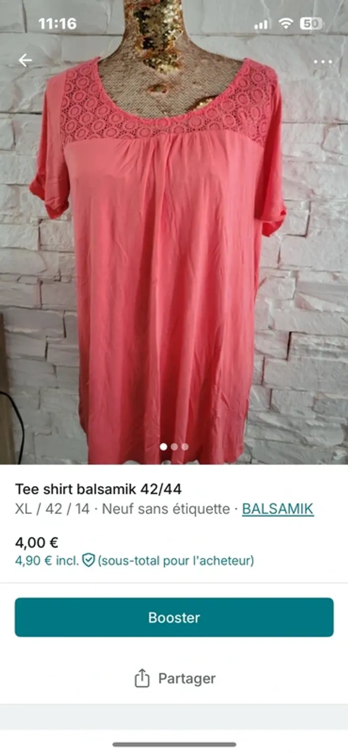 TEE shirt balsamiques 42 - photo numéro 4