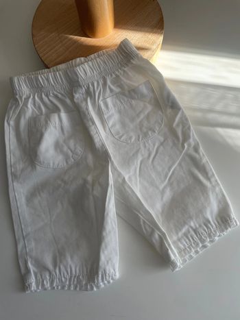 Pantalon blanc bébé